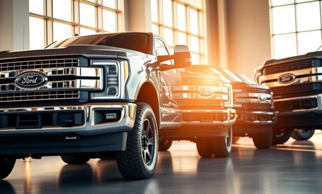 new Ford trucks